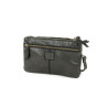 Sac à Bandoulière en Cuir Noir Petit Format Bear